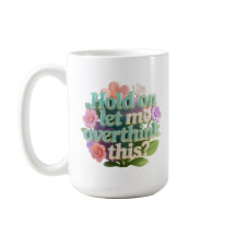 Funderstör detta blomstermotiv med humoristisk tex