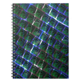 Fundo de imagem verde sob klass flutuante? anteckningsbok