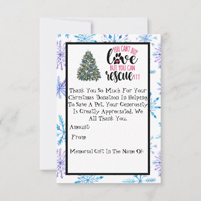 Fundraiser Jul Shelter OSA Kort (Framsida)