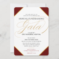 FUNDRAISERA GALA elegant-händelsekedja i BOLL, bur