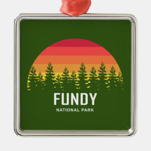 Fundy National Park Julgransprydnad Metall