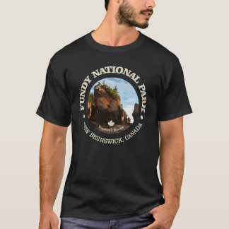 Fundy National Park NP vintage på svenska T Shirt