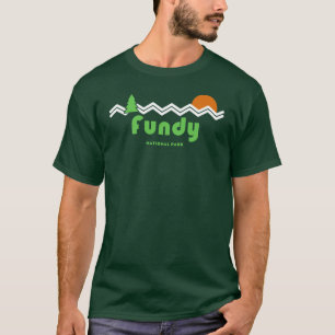 Fundy National Park Retro T Shirt