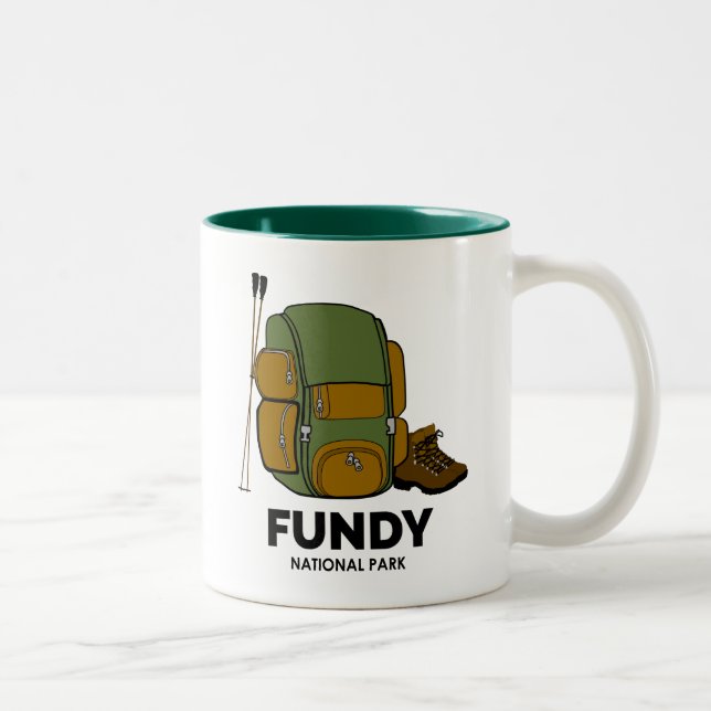 Fundy National Park-ryggsäck Två-Tonad Mugg (Höger)