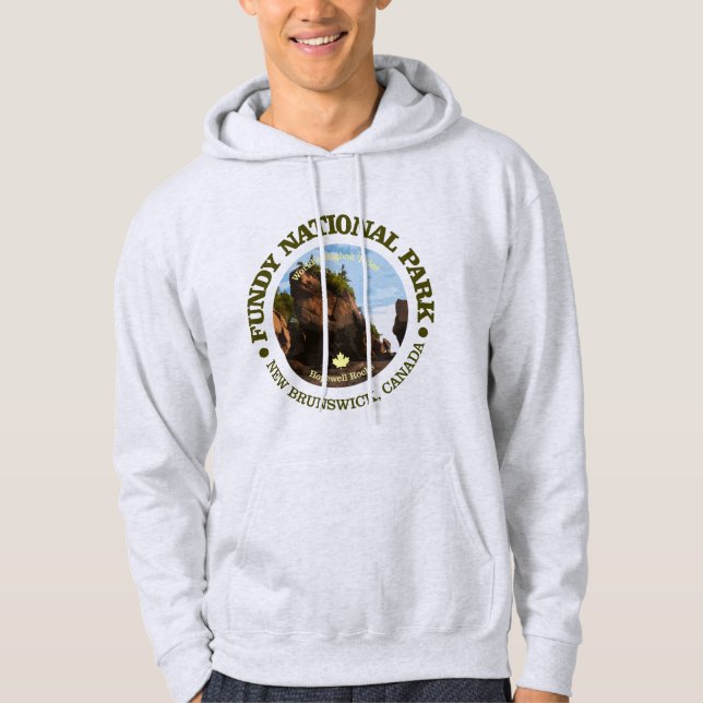 Fundy National Park Sweatshirt Med Luva (Framsida)