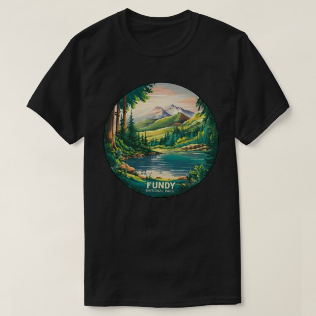 Fundy National Park T Shirt (Design framsida)