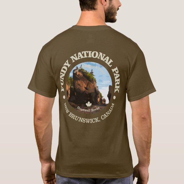 Fundy National Park T Shirt (Baksida)