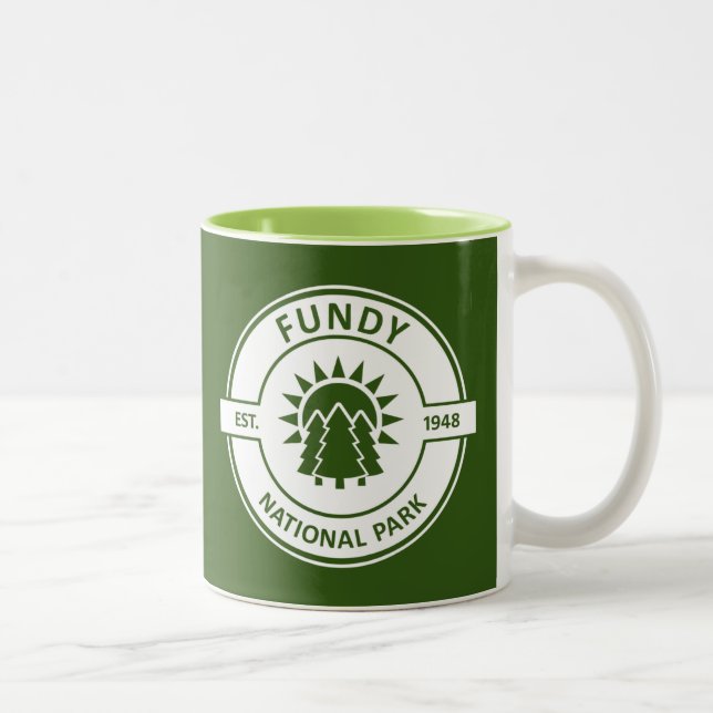 Fundy National Park Två-Tonad Mugg (Höger)