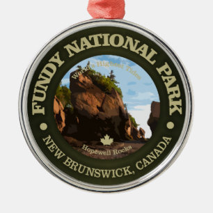 Fundy nationalpark julgransprydnad metall