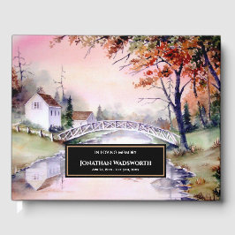Funeral Arched Bridge New England Ligcape Gästböcker