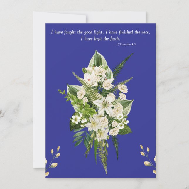 Funeral Call Spara Datumet (Framsida)