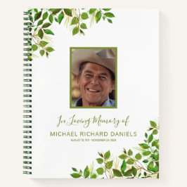 Funeral Condolence Photo Memorial Guest Bok