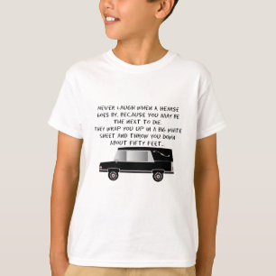 Funeral Director/Mortician Funny Hearse Design Tee