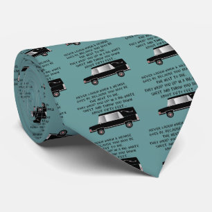 Funeral Director/Mortician Funny Hearse ll Tie Slips