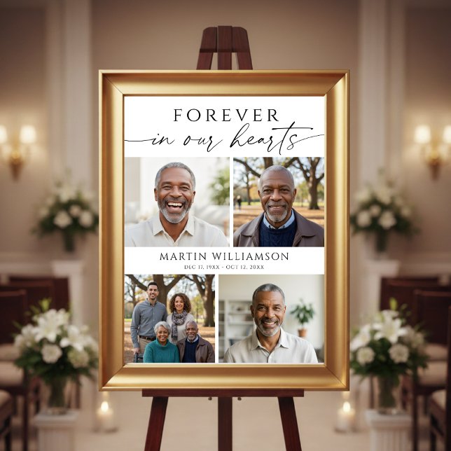 Funeral Forever In Our Hearts 4 Photos Poster (Skapare uppladdad)