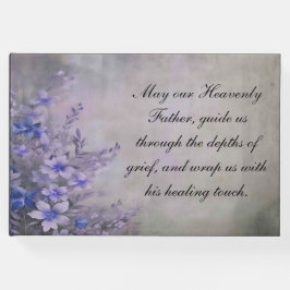 Funeral Guestbook Memorial Sentiments Gästböcker