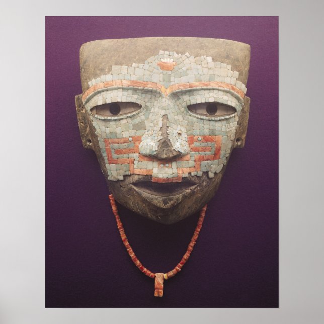 Funeral mask från Teotihuacan Poster (Framsidan)