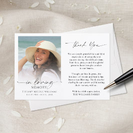 Funeral Memorial In Loving Memory Photo Tack Kort