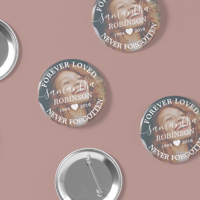 Funeral Memorial Vigil Photo Knapp (Skapare uppladdad)