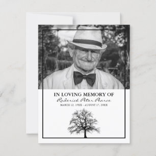 Funeral Order of Service   ELEGANT TRÄD TACK