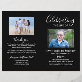 Funeral Order of Service | Fotominnesprogram