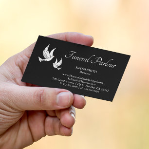 Funeral Parlor Affärskort för generaldirektör Visitkort