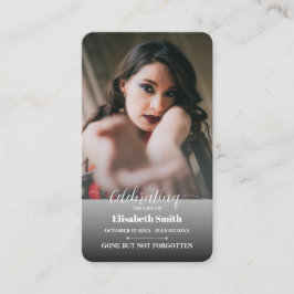 Funeral Prayer Cards - Firande i Life Memoria Visitkort