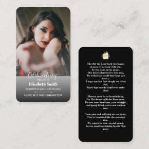 Funeral Prayer Cards - Firande i Life Memoria Visitkort