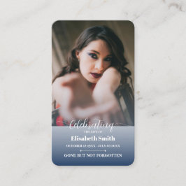 Funeral Prayer Cards - Firande i Life Memoria Visitkort
