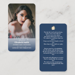 Funeral Prayer Cards - Firande i Life Memoria Visitkort