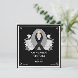 Funeral Prayer Inbjudningar