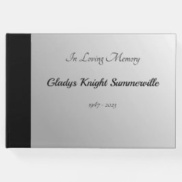 Funeral Service Guestbook | Årsarbete Gästböcker