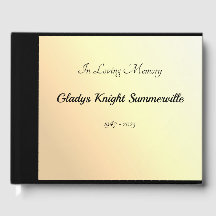 Funeral Service Guestbook | Yttre solnedgång