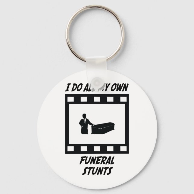 Funeral Stunts Nyckelring (Framsida)