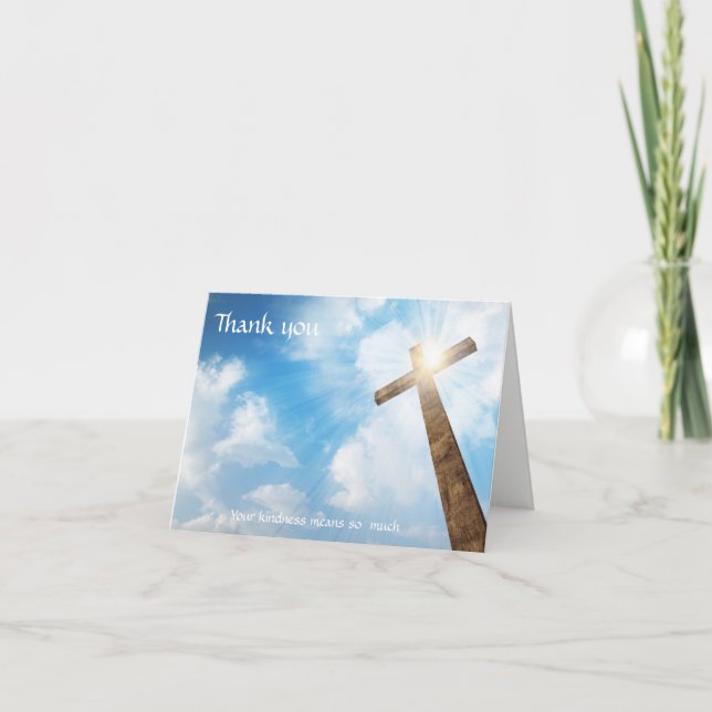 Funeral - Tack från Christian Kor (Framsida)
