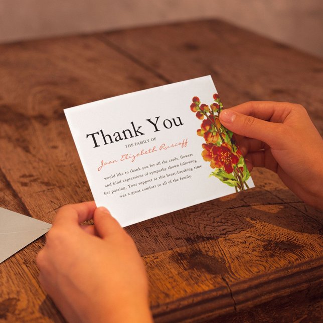 Funeral Tack | Rött diskettsminne Kort (Skapare uppladdad)