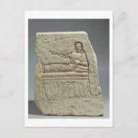 Funerary stela namn i dam Artemis, för
