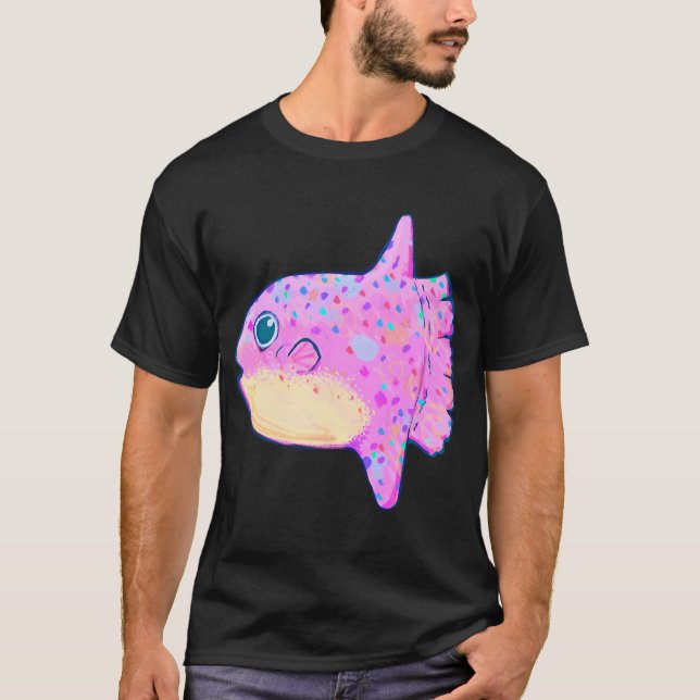 Funfetti Havssoldfisk - Digital Illustration T Shirt (Framsida)