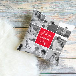 Fungera par foto och Alla hjärtans dag Kudde