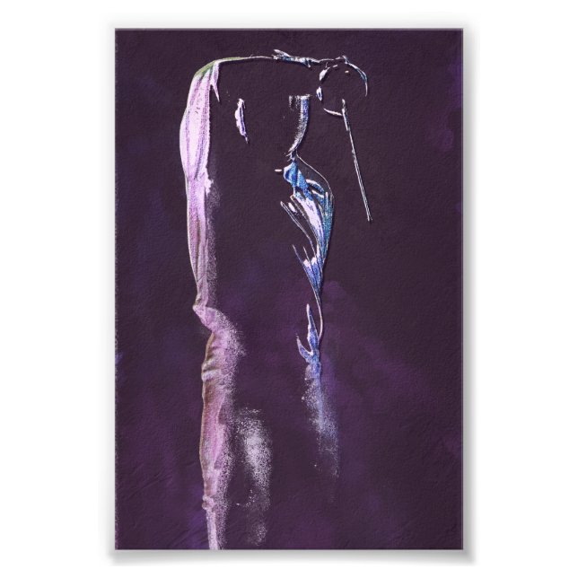 Fungera Silhouette-fotoutvidgning Fototryck (Framsidan)