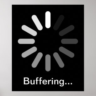Fungera som buffert affischen (beställnings- text poster