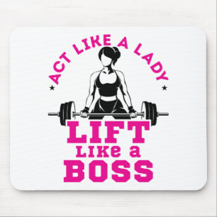 Fungera som en Dam-Hiss som en Chef Fitness Motiva Musmatta