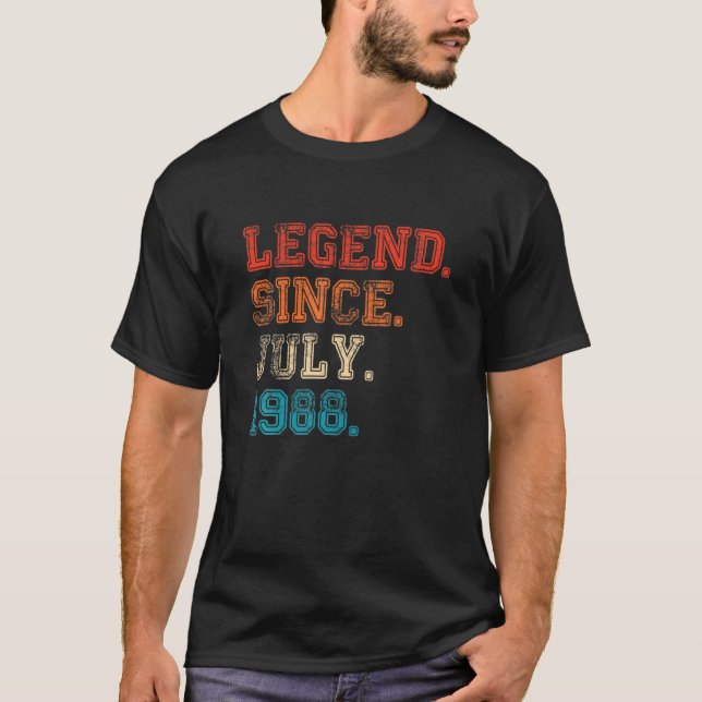 Fungerande 33 år gammal boys Girls-förklaring seda T Shirt (Framsida)