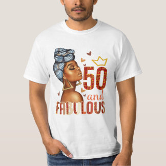 Fungerande 50:e födelsedagen Kvinnor T Shirt