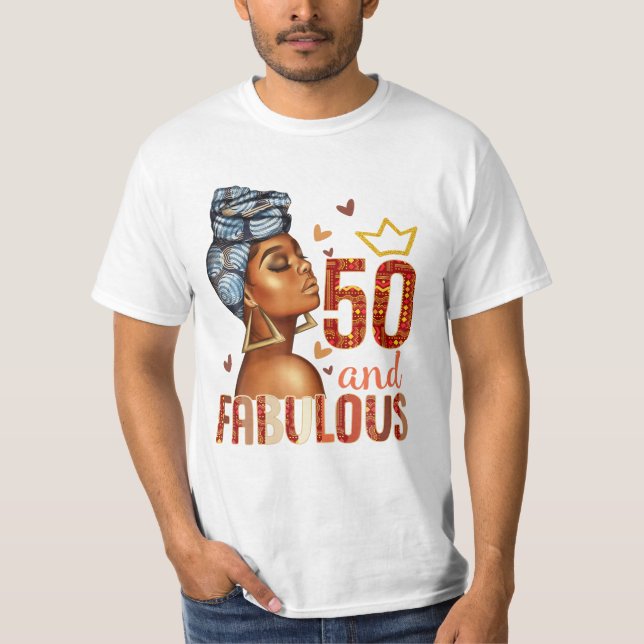 Fungerande 50:e födelsedagen Kvinnor T Shirt (Framsida)