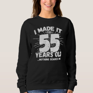 Fungerande 55:e födelsedagsofferten Sarcastic 55-å T Shirt