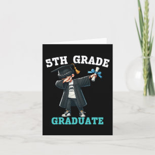 Fungerande 5:e boys Studenten Grad Dabbing Cl of K Kort