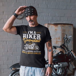 Fungerande Biker Morad Sstickande motorcykel Grand T Shirt