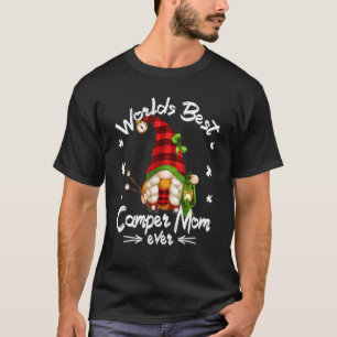 Fungerande Camping Grandma Gnome för världens bäst T Shirt