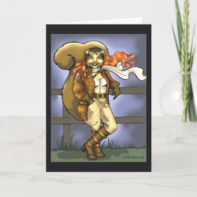 Fungerande ekorreringskort kort (Framsida)